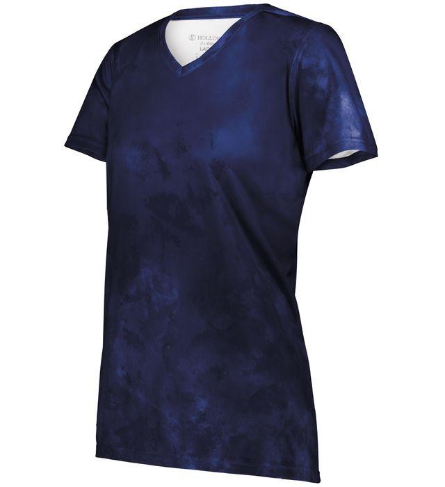 Ladies Stock Cotton-Touch Poly Tee - 222796