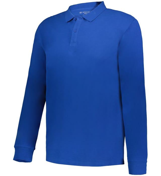 Core Cotton Long Sleeve Polo - 226177