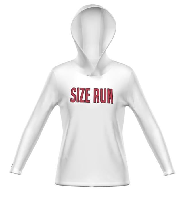 Ladies Freestyle Sublimated Long Sleeve Hoodie - 2S8343
