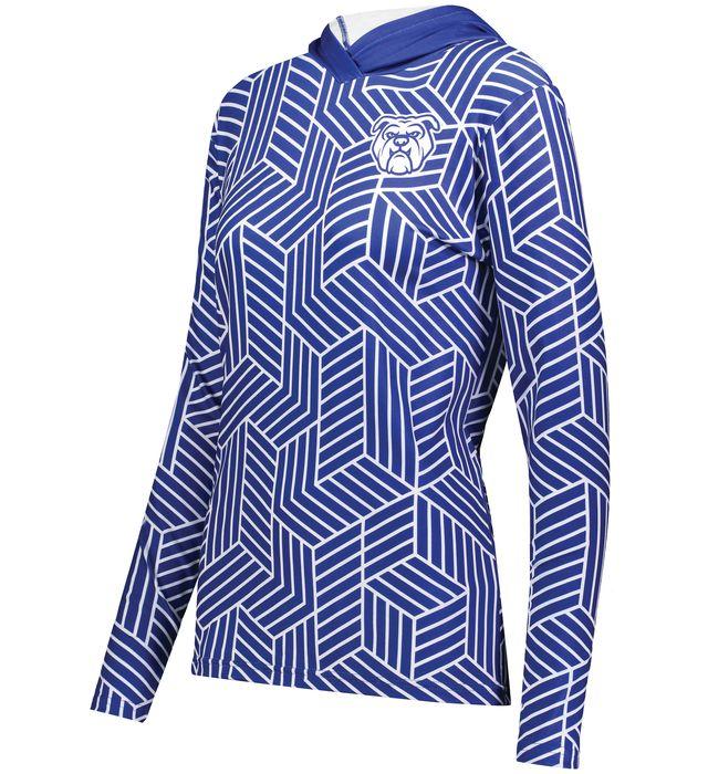 Ladies Freestyle Sublimated Cotton-Touch Poly Hoodie - 2S8348
