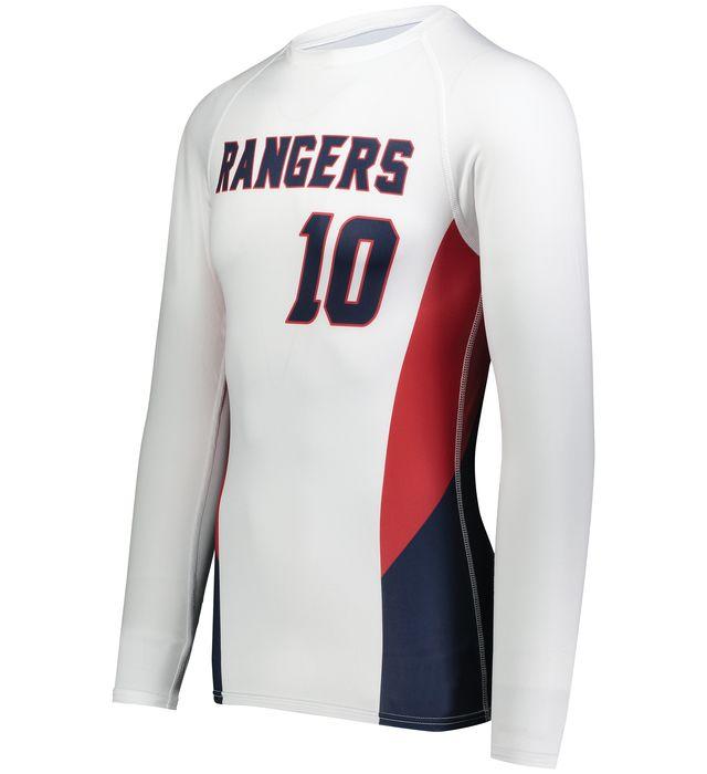 Freestyle Sublimated Performance Long Sleeve Compression Tee - 2S9S2S