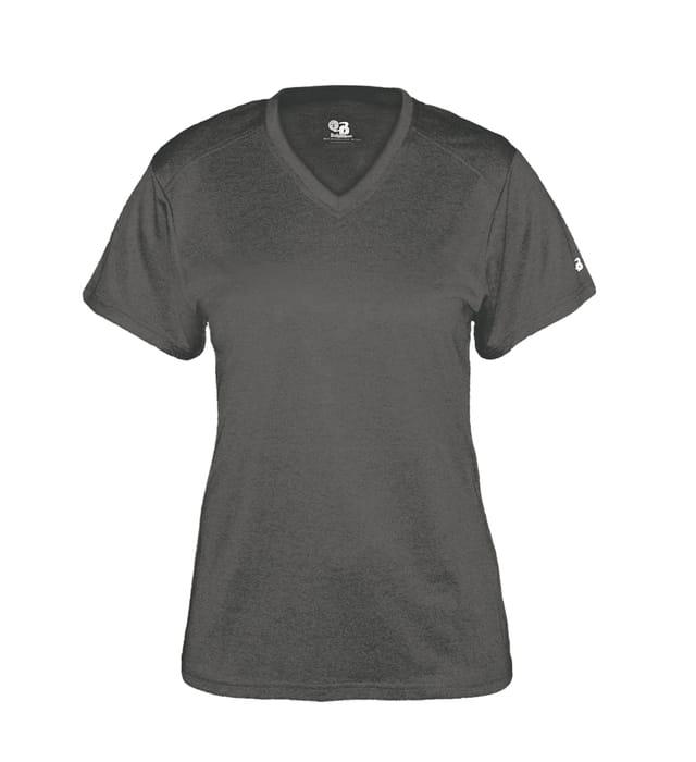 Pro Heather Ladies' V-Neck Tee - 436200