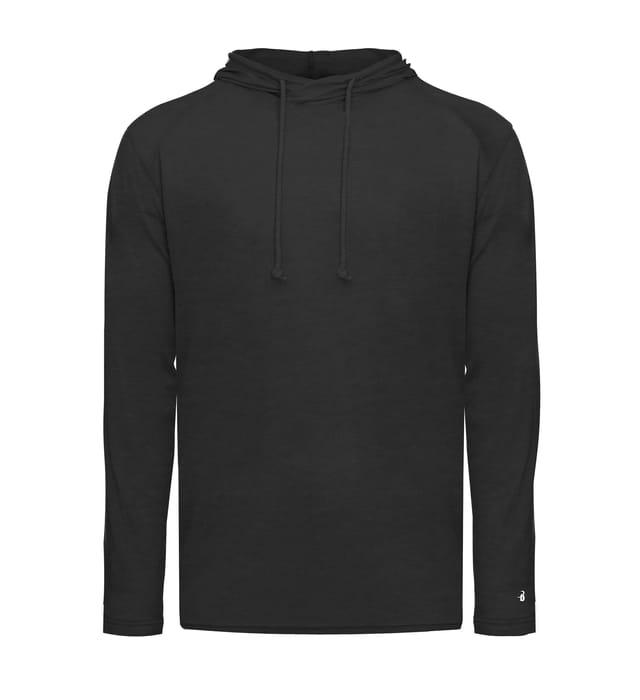 Tri-Blend Surplice Hoodie Tee - 490500