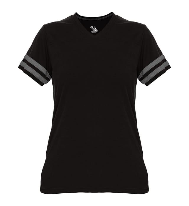 Ladies Tri-Blend Fan Tee - 496700