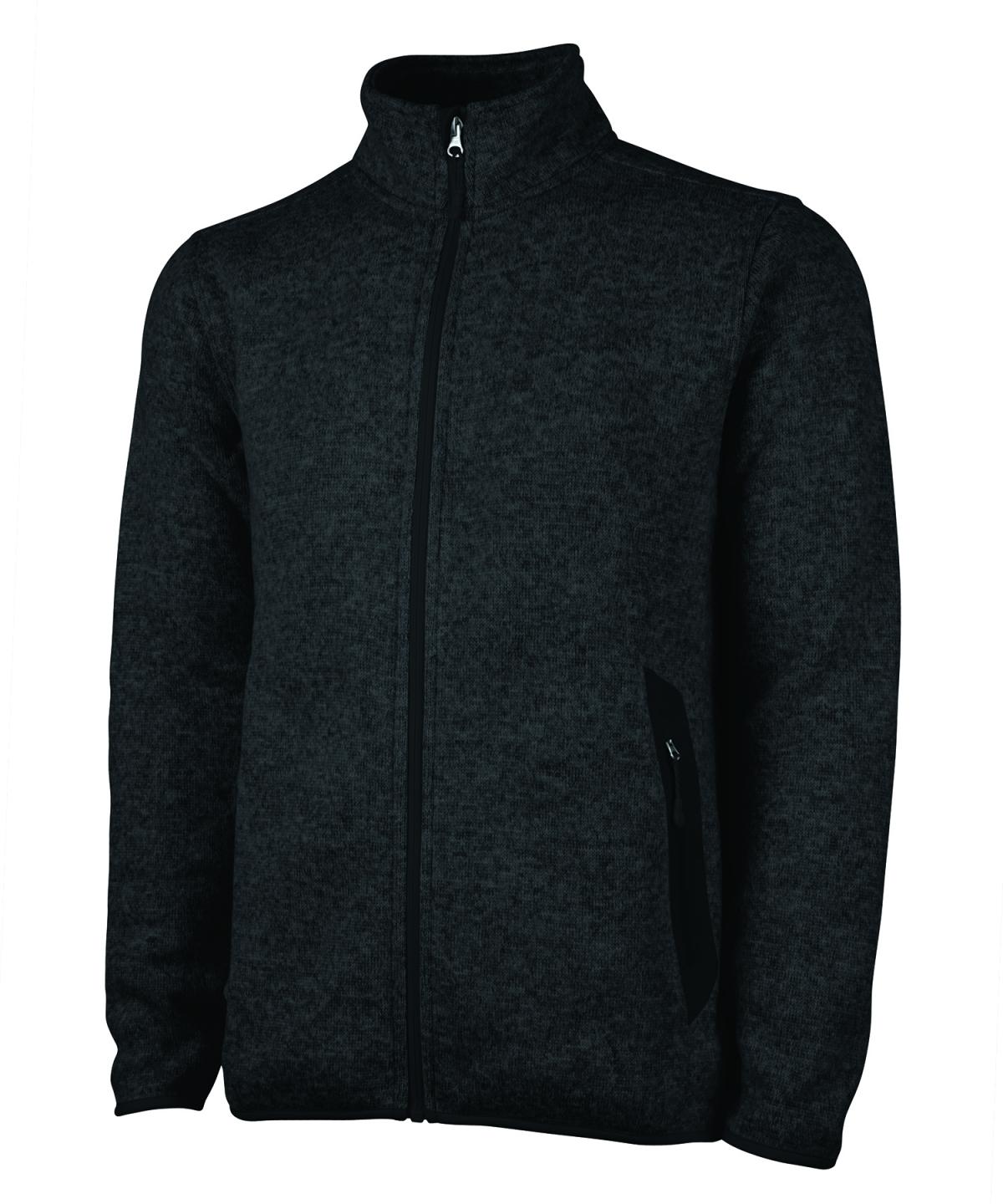 Men's Heathered Fleece Jacket - 9493