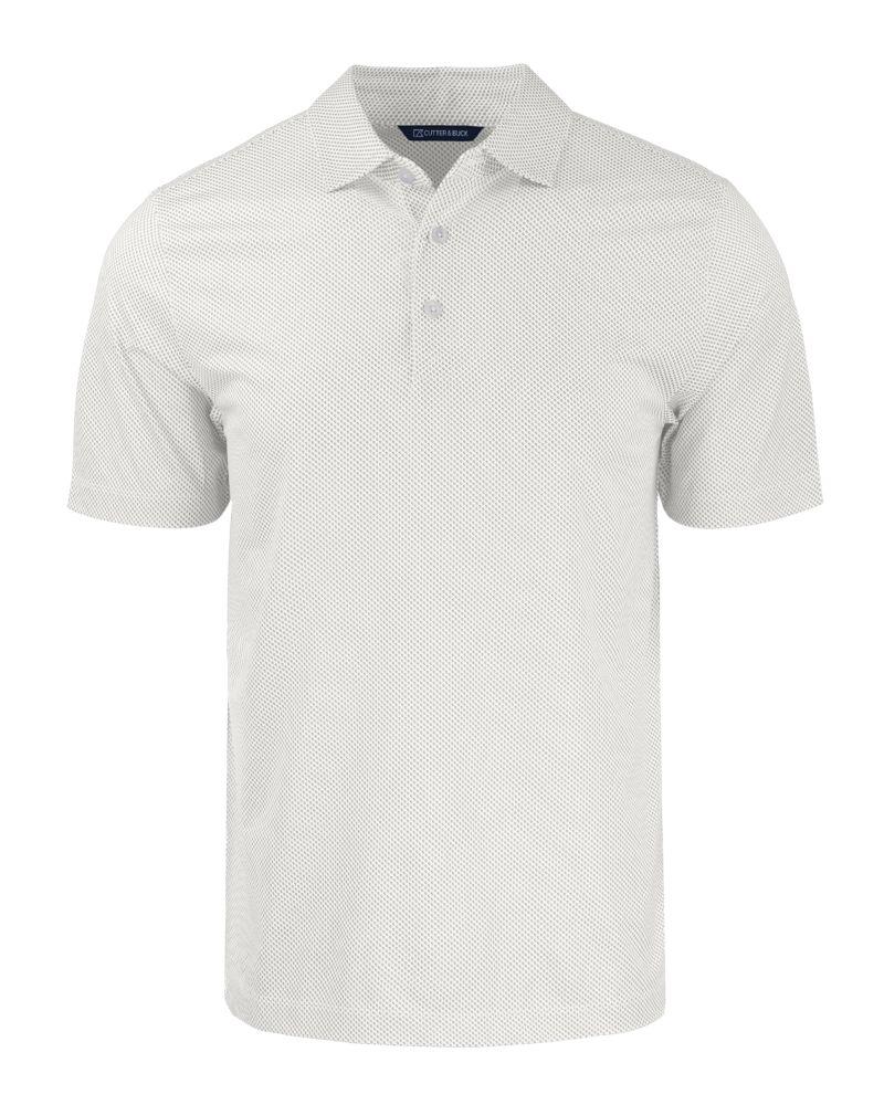 Cutter & Buck Pike Eco Symmetry Print Stretch Recycled Mens Big & Tall Polo - BCK01284