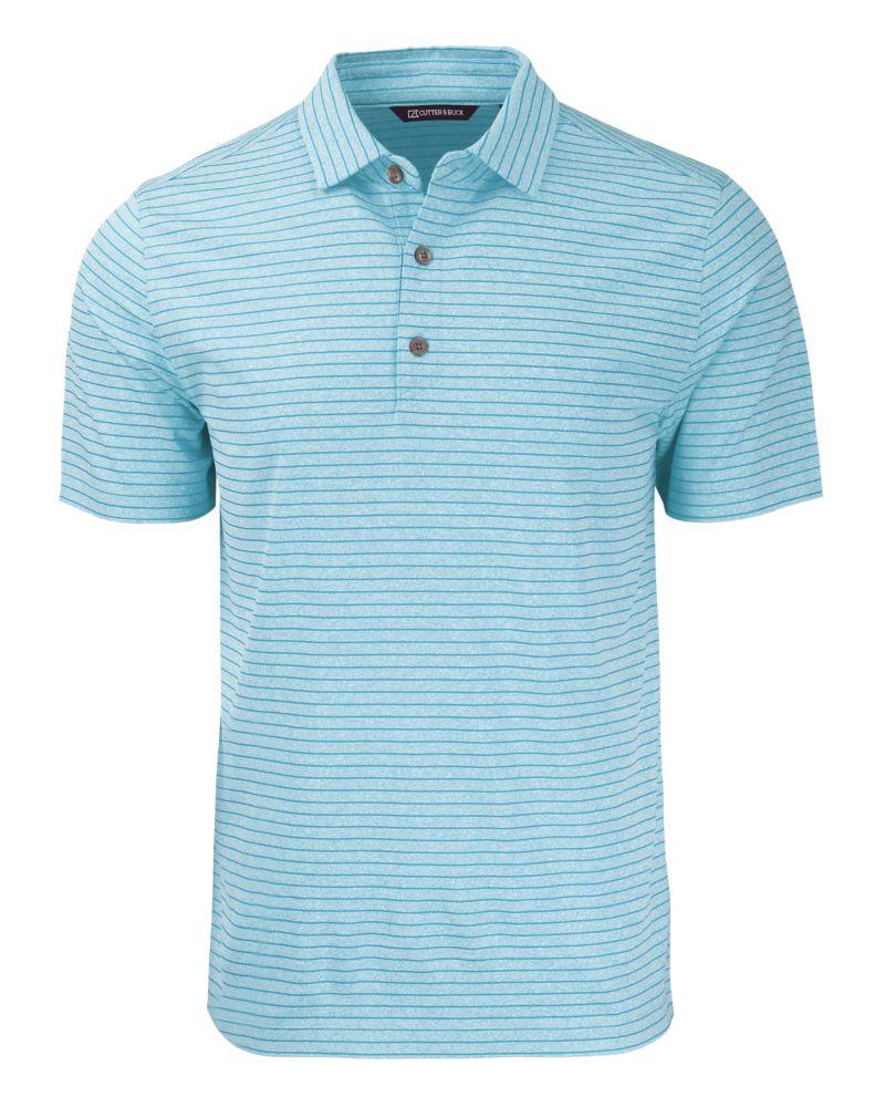 Cutter & Buck Forge Eco Heather Stripe Stretch Recycled Mens Big & Tall Polo - BCK01303