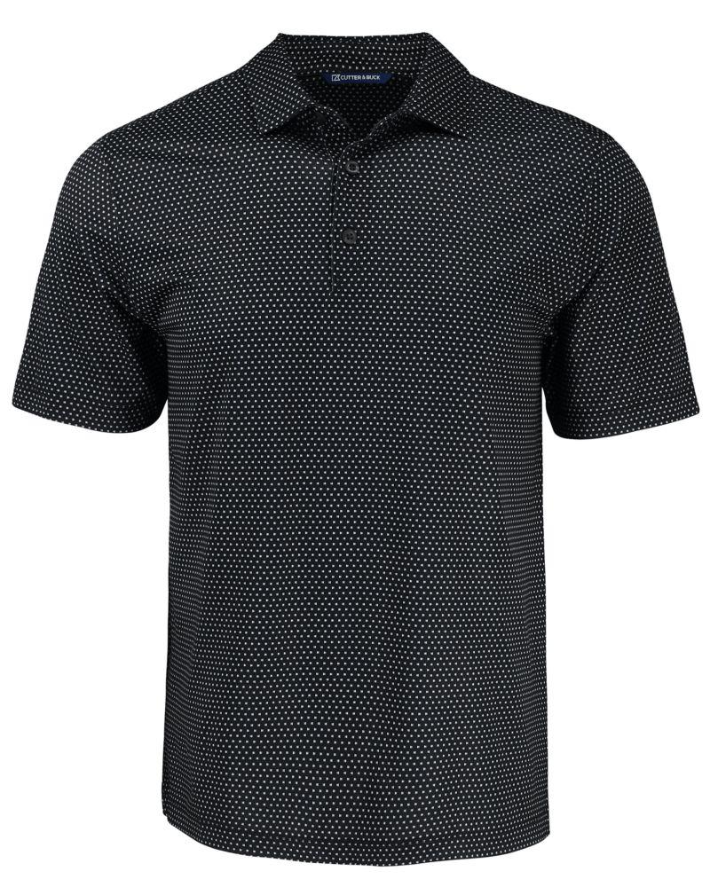 Cutter & Buck Pike Eco Shadow Check Print Recycled Mens Big & Tall Polo - BCK01342