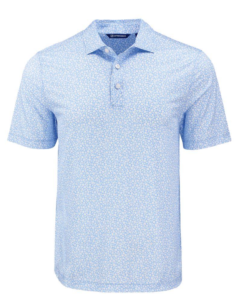 Cutter & Buck Pike Eco Flora Print Recycled Mens Big & Tall Polo - BCK01344