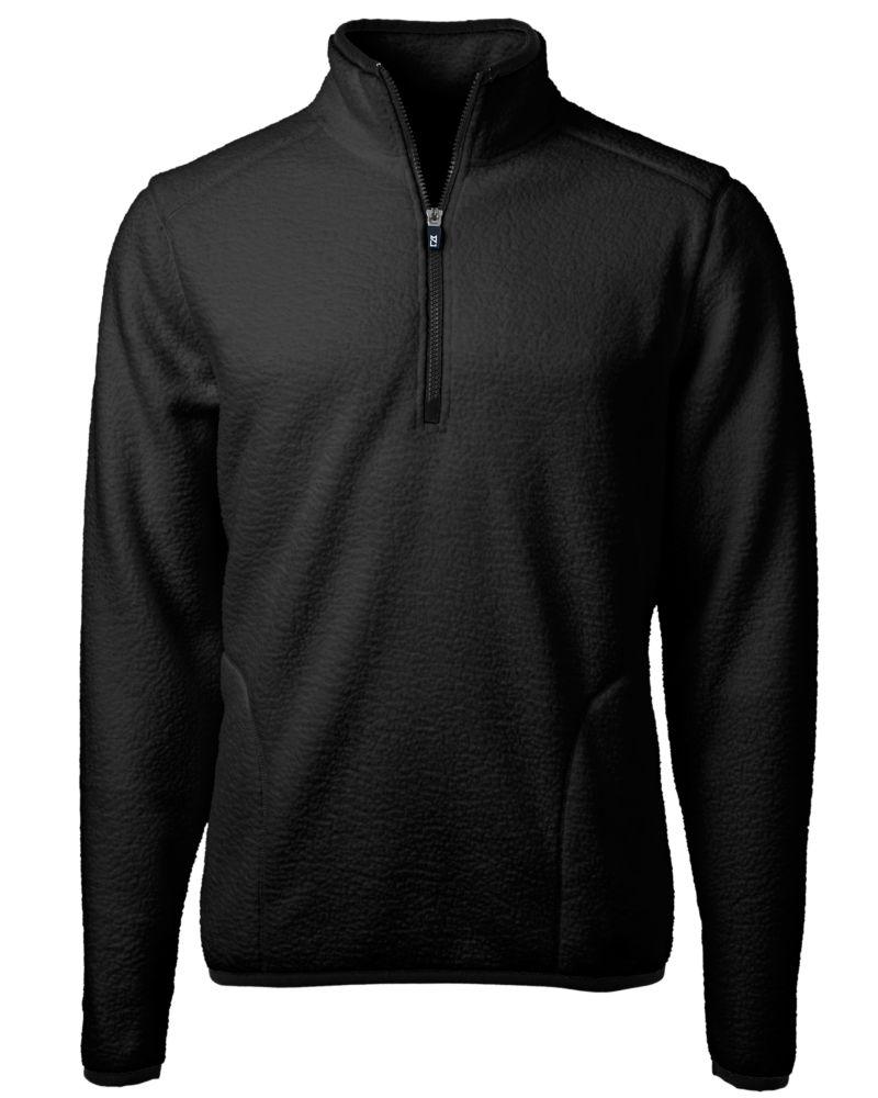 Cutter & Buck Cascade Eco Sherpa Fleece Mens Big & Tall Quarter Zip Jacket - BCO00071