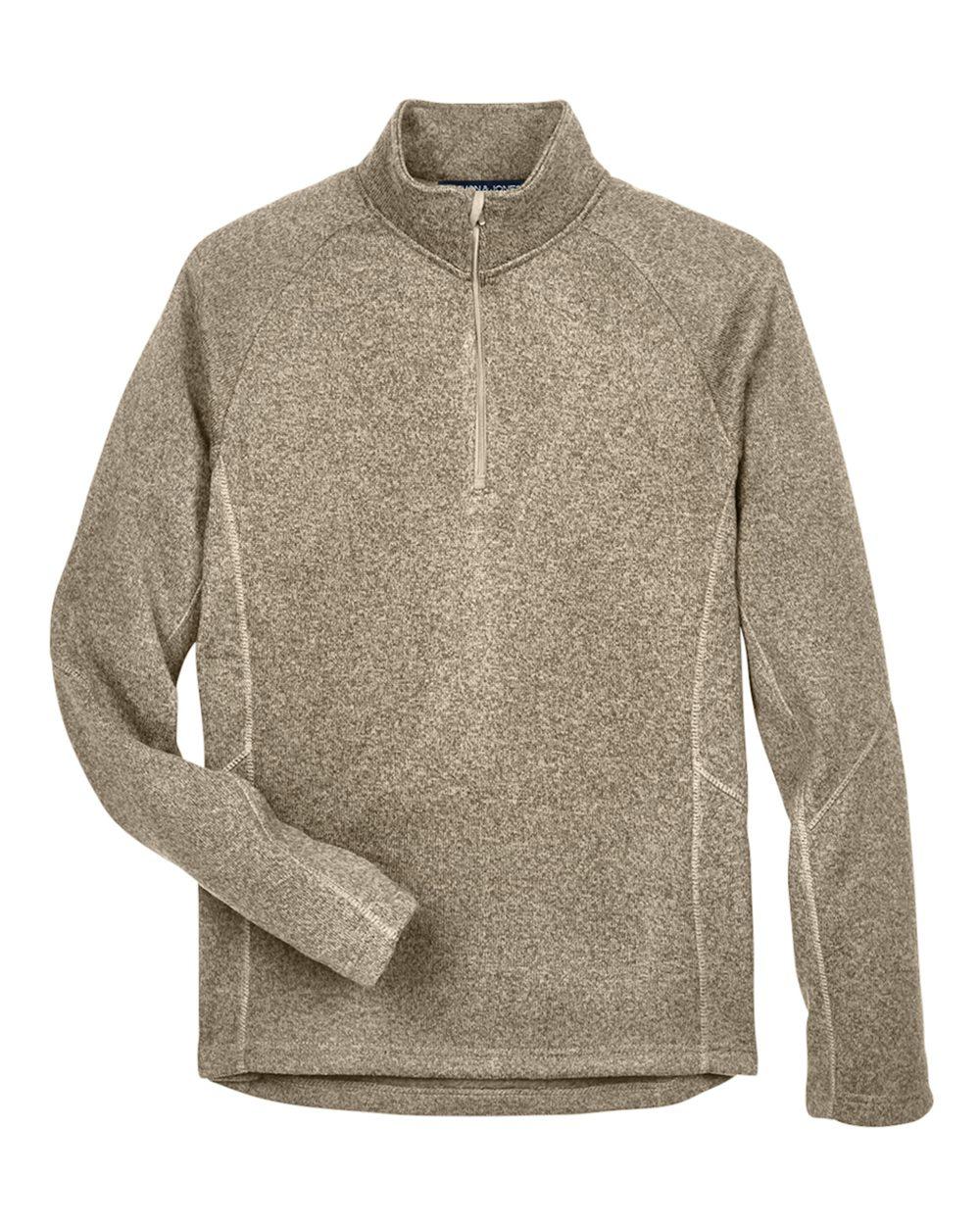 DJ MELANGE FLEECE HALF ZIP