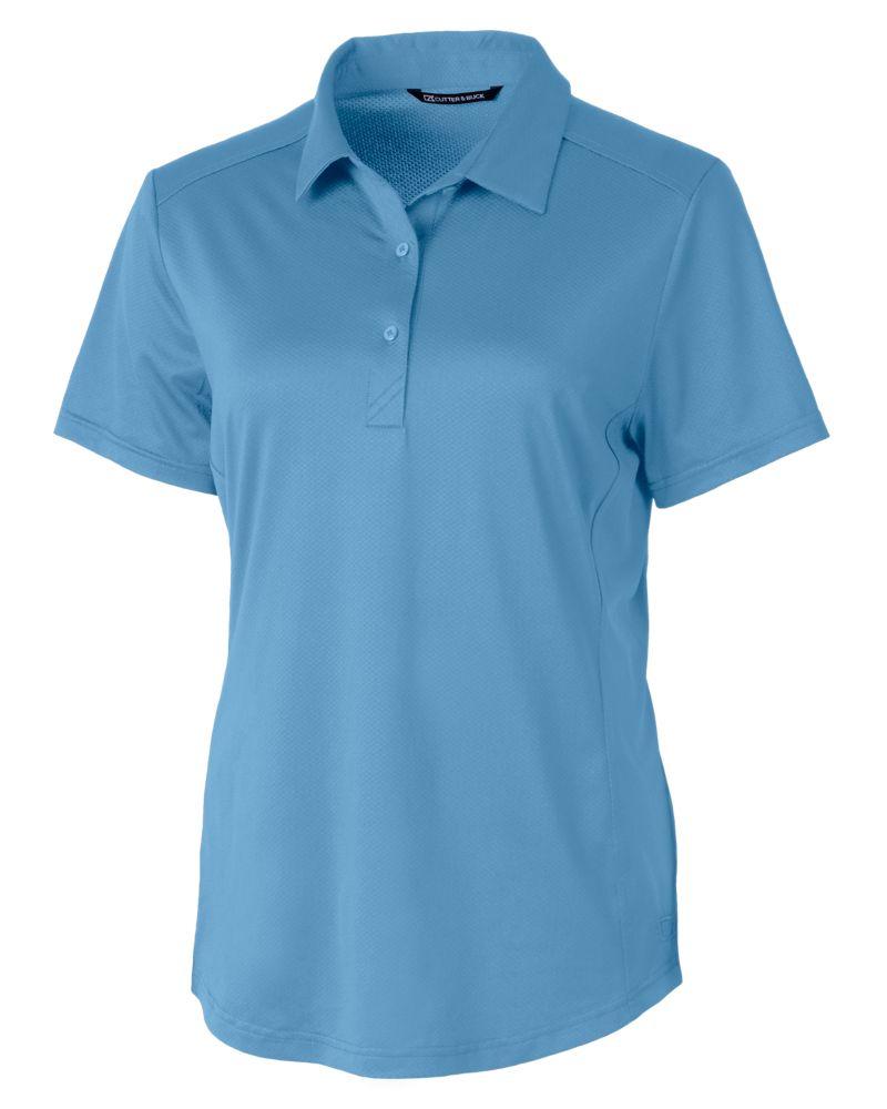 Cutter & Buck Prospect Eco Textured Stretch Recycled Womens Short Sleeve Polo - LCK00111