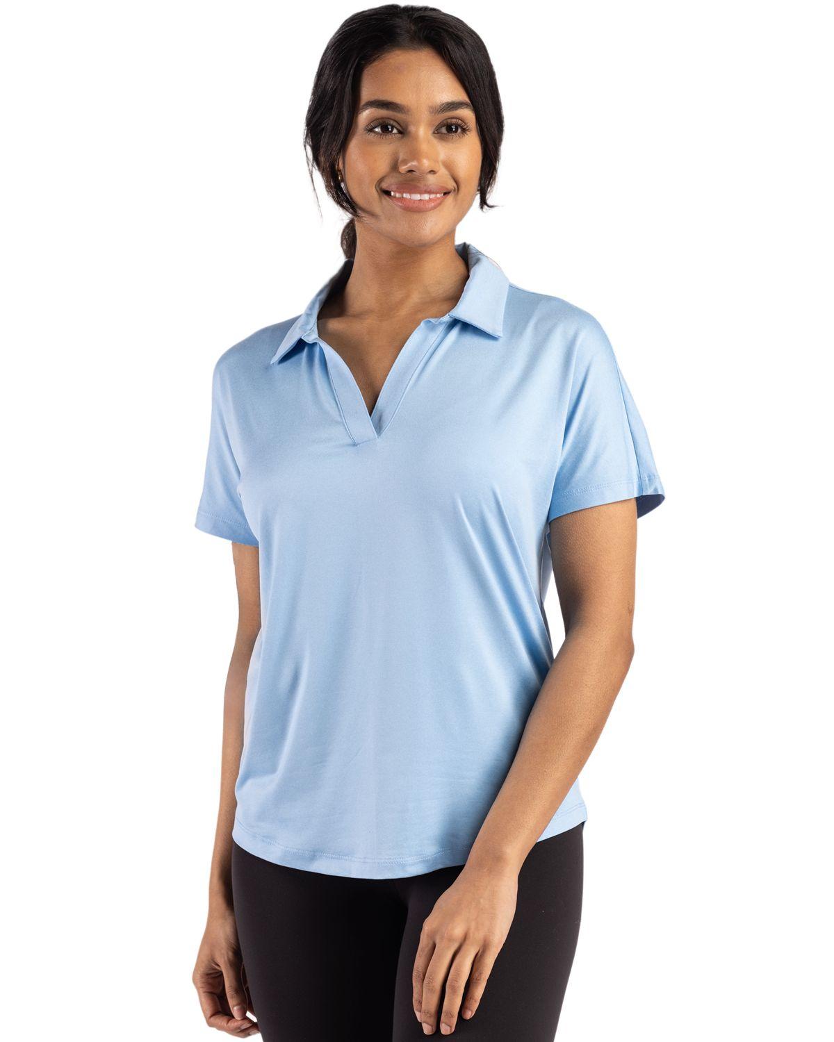 Cutter & Buck Coastline Epic Comfort Eco Recycled Womens Dolman Polo - LCK00193