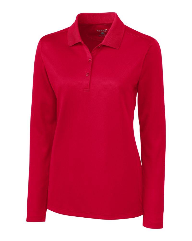 Ice Pique Long Sleeve Tech Polo - LQK00068