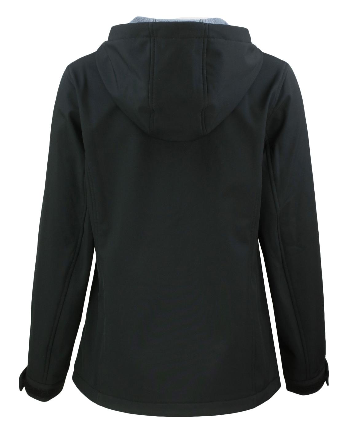 Telemark Eco Stretch Softshell Full Zip Womens Hooded Jacket - LQO00061