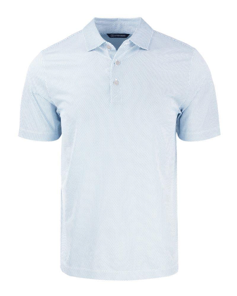 Cutter & Buck Pike Eco Symmetry Print Stretch Recycled Mens Polo - MCK01284