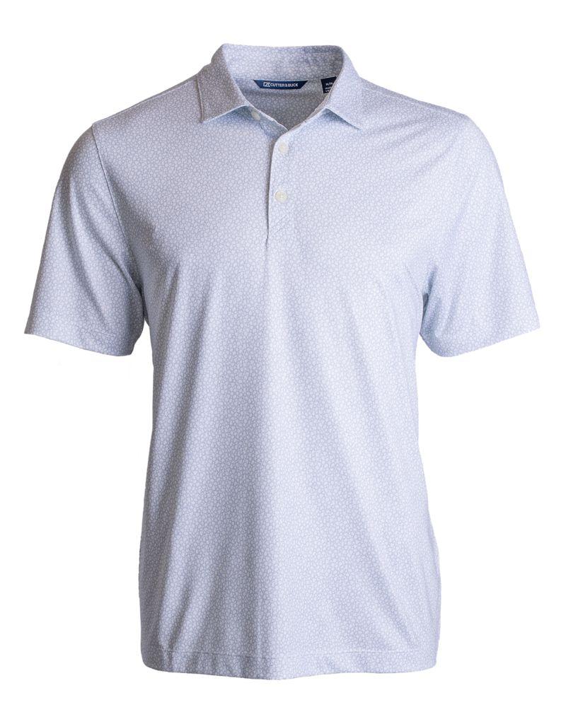 Cutter & Buck Pike Eco Pebble Print Stretch Recycled Mens Polo - MCK01304