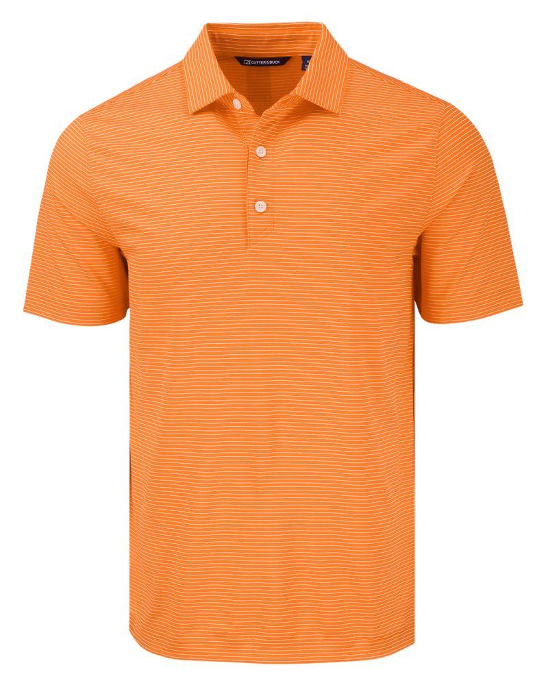Cutter & Buck Forge Eco Fine Line Stripe Stretch Recycled Mens Polo - MCK01346