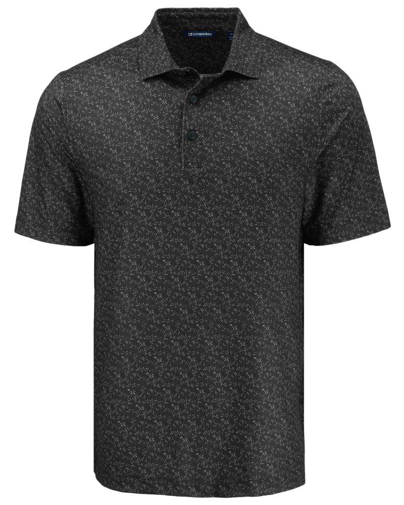 Cutter & Buck Pike Recycled Fern Print Mens Polo - MCK01391