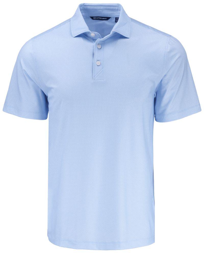 Cutter & Buck Pike Recycled Lattice Print Mens Polo - MCK01392