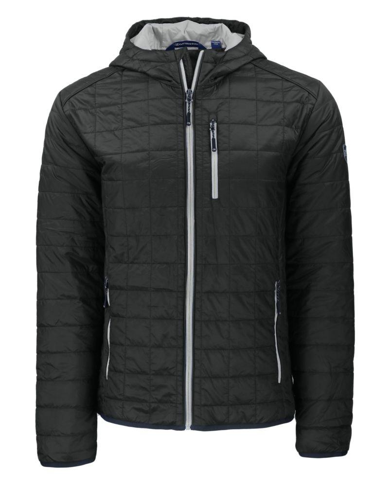 Cutter & Buck Rainier Primaloft Eco Mens Full Zip Hooded Jacket - MCO00091