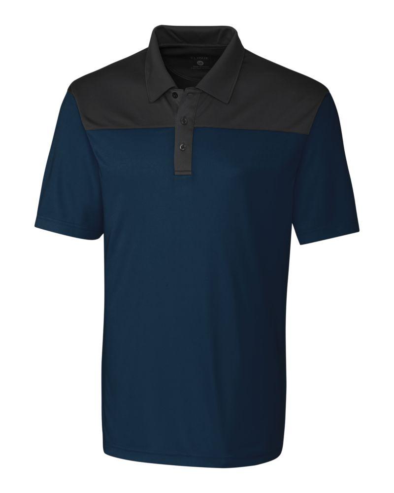 Parma Colorblock Tech Jersey Mens Polo - MQK00050
