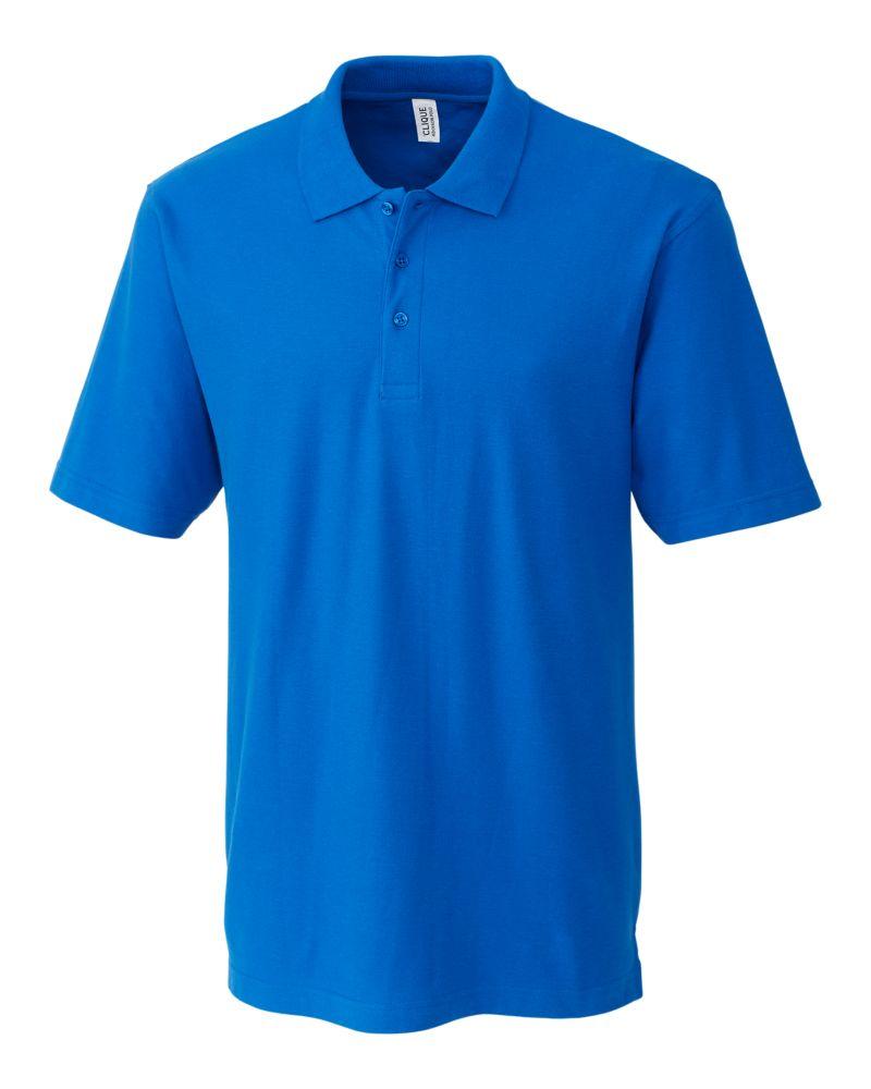 Addison All Cotton Pique Short Sleeve Mens Polo - MQK00084