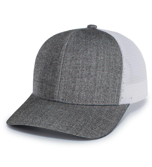 Herringbone Trucker Cap - P124