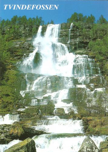 Norway - Voss: Tvindefossen (Tvinde waterfall)