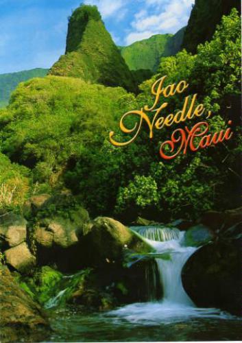 Hawaii - Maui Island: Iao Needle and Valley