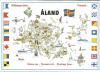 The Aland Islands are a collection of islands in the Baltic Sea between Finland and Sweden. The island is chain is autonomous but is considered part of Finland.