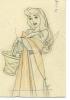 (Switzerland) - Sleeping Beauty - Cleanup Animation Drawing by Marc Davis.