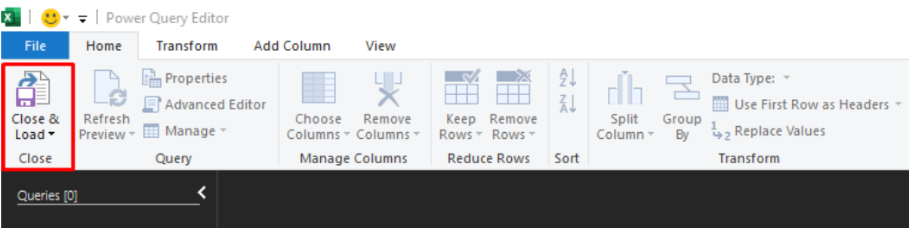 Power Query Editor