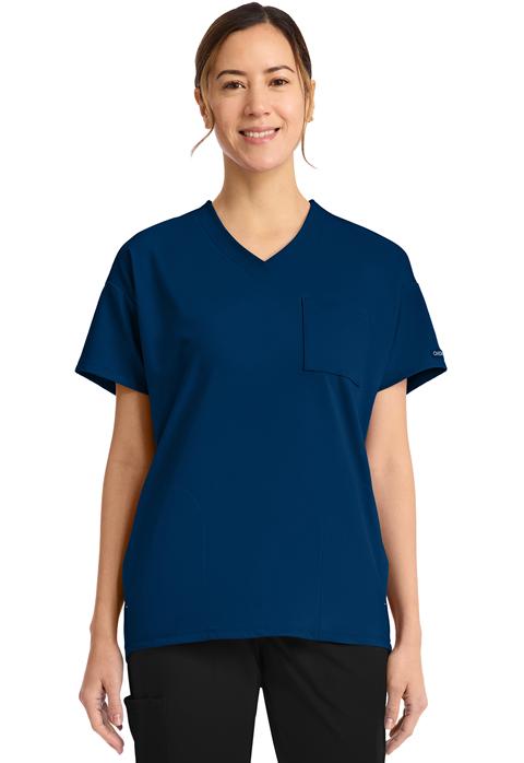 Women's 3 Pocket V-Neck Tunic - CK863