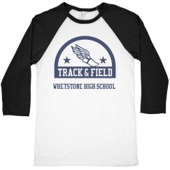 Track Emblem Raglan