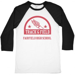 Track Emblem Raglan