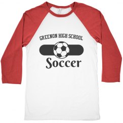 Soccer Banner Raglan