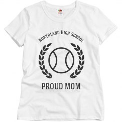 Proud Mom School Logo Image