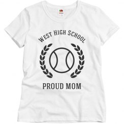 Proud Mom School Logo Image