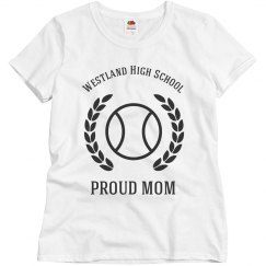 Proud Mom School Logo Image
