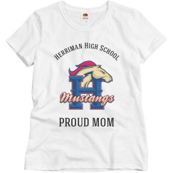 Proud Mom School Logo Image