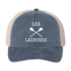 Lacrosse Initials Hat