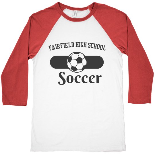 Soccer Banner Raglan
